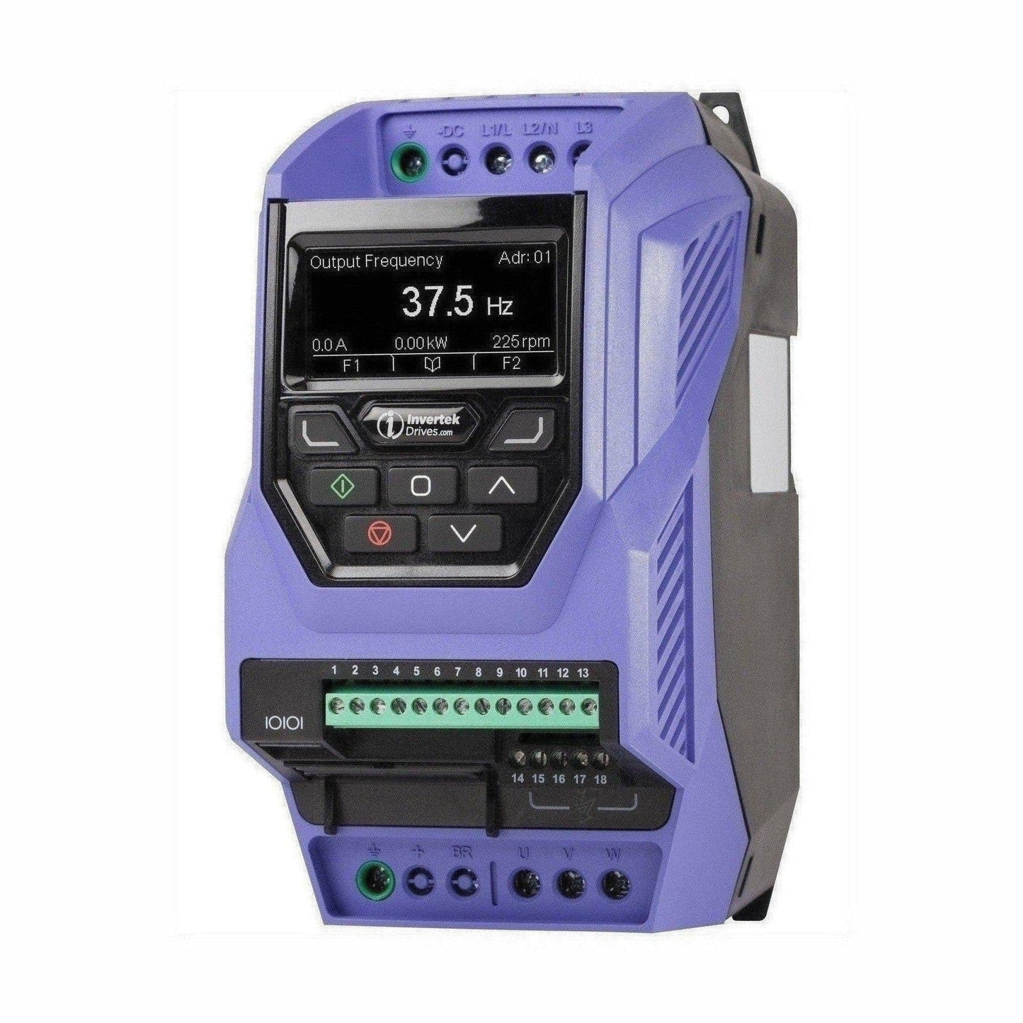 V3 IP20 2.2kW, 3Ph. Input, 3Ph. Output, 200-240V, EMC Filter