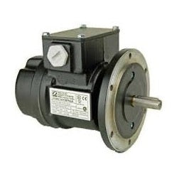 Radio Energie Flange Mounted DC Tachogenerator 2X60v/1000rpm, Temperature Compensated, CA Grade Brushes, IP54 B5 11mm SH.
