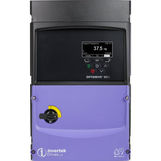 V3 IP66 22kW with Isolator, 3Ph. Input, 3Ph. Output, 380~480V, EMC Filter