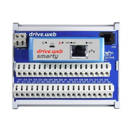 smarty1 | Automation Controller, Ethernet and USB, Distributed Control, 32 I/O Points (Analog Out Unipolar)