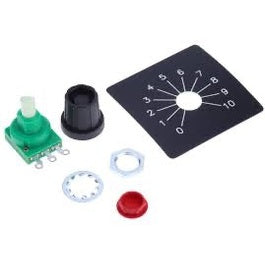 Pot, Knob, Cap, Graduated Dial