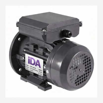 INVERTEK 240V Single Phase Motor 0,75kW (1HP) Cap Run 4P 80-19 B35 Foot/Flange