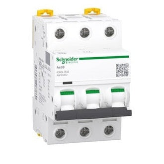 Acti9 iC60H 3P B 63A MCB