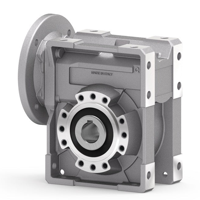 HYDROMEC Q63 Gear Box, R1/7  25mm Single Output Shaft, 90B14 INP. FL.