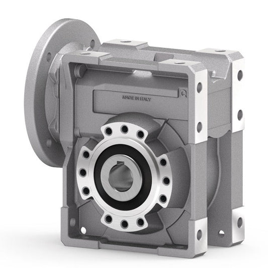 HYDROMEC Q63 Gear Box, R1/7  25mm Single Output Shaft, 90B14 INP. FL.